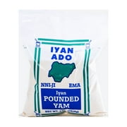 Iyan Ado Pounded Yam: 4lbs of Authentic Nigerian Delicacy