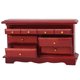 thumbnail image 1 of Gabinete de Casa de Muñecas de Madera, Confiabilidad Simulando Gabinete en Miniatura, Juguete para Muñecas, 1 of 7