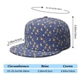 thumbnail image 3 of Starry Night Sky Hat – Nebula Cosmic Print, Adjustable Baseball Cap for Teens, Unisex Galaxy Themed Outdoor Wear, 3 of 4