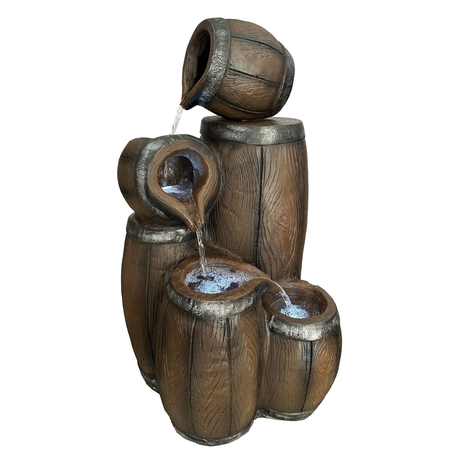 Angelo Décor Spilling Cask Fountain