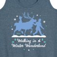 thumbnail image 3 of Disney Frozen 2 - Walking In A Winter Wonderland Christmas - Women's Racerback Tank Top, 3 of 5