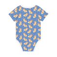 thumbnail image 6 of Pofeuu Corgi Print Baby Boys Short-Sleeve Bodysuit,Just Born Unisex Baby Short Sleeve Bodysuits Undershirt-12 Months, 6 of 7