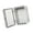 transparent-Four holes, variant on Plastic Outdoor Electrical Connection Box Waterproof Connection Cable Enclosure Electrical Junction Box Easy to Install
