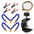 thumbnail image 2 of a Herramienta de soldadura de mano Soporte de para manualidades Estación de joyería con abrazadera Baoblaze Terceros brazos de manos amigas, 2 of 8