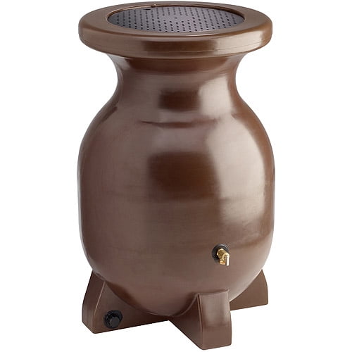 Koolscape 55 gal Rain Barrel, Brown