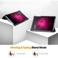 thumbnail image 4 of elitegadget Trifold Case for T-Mobile Revvl Tab 5G 10.36" Tablet 2023 Released - Tri-Fold Lightweight Stand Shell Case Cover + 1 Random Color Stylus (Black), 4 of 5