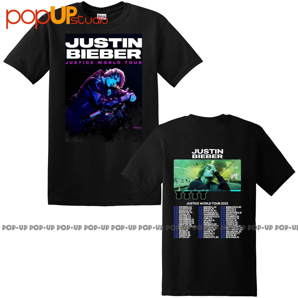 RARE T-Shirt Justin Bieber In The Concert Justin Bieber Shirt