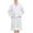 White, variant on Womens Long Sleeve Lab Coat Scrub Jacket Medical Uniform with Multi Pocket Easy Care Lightweight Fabric White S