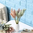 thumbnail image 6 of Morttic 6pcs Artificial Vanilla Mini Foam Berry Spike Flowers Vanilla Spike Fake Flowers for Home Plant Wall Decoration Cereals Plant Heap (White), 6 of 7