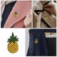 thumbnail image 4 of BRIGHTFUFU 10pcs Cartoon Hawaii Pasches de piña Patches bordados Patinas Apliques de bricolaje para ropa Insignias de bolsas de mochila, 4 of 7