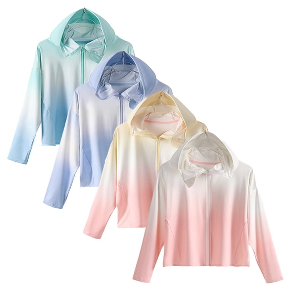 LYMAYTER Kids Toddler UPF 50  Sun Shirt for Girls Boys Quick Dry Fit Sun Protection Clothing Baby Athletic Hoodie Jacket Coats 3-14T