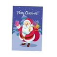 thumbnail image 4 of Bandera de jardín al aire libre Bandera de Papá Noel de doble cara Bandera Festival de vacaciones Regalo Santa_2 kusrkot bandera de santa claus, 4 of 7