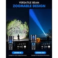 thumbnail image 4 of Linterna Grentay Super Bright de 2.500.000 lúmenes recargable, 4 of 8