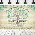 thumbnail image 4 of Family Reunion Backdrop Family Tree Leaves Family Members Our Roots Run Deep Photography Background Family Gathering Party Decoration Supplies Banner, 4 of 6
