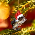 Xubond Christmas decoration Personalized Green Bass Fish Largemouth ...