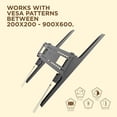 thumbnail image 3 of Pro-Mounts Big Screen Tilt TV Wall Mount for 60" - 110" Flat and Curved LED, LCD, Plasma Displays, 3 of 9