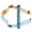 Orange, variant on AtPet Adjustable Multicolor Step in Halter Dog Harness,White, Blue, Purple,L, (23'' to 29'' Chest Size)