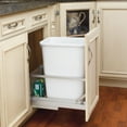 thumbnail image 3 of Rev-A-Shelf Reduced Depth Pullout 35 qt. Trash Can w/ Soft-Close, 5349-15DM18-1, 3 of 9