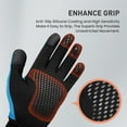 thumbnail image 4 of FINGER TEN Winter Gloves Touchscreen for Kids Boys Girls Running Thermal Gloves for Cold Weather, Youth Lightweight Warm Touch Screen Gloves for Texting Hiking Skating Football Soccer, 4 of 6