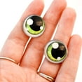 thumbnail image 5 of Green Anime Glass Doll Eyes with Shines, 5 of 11