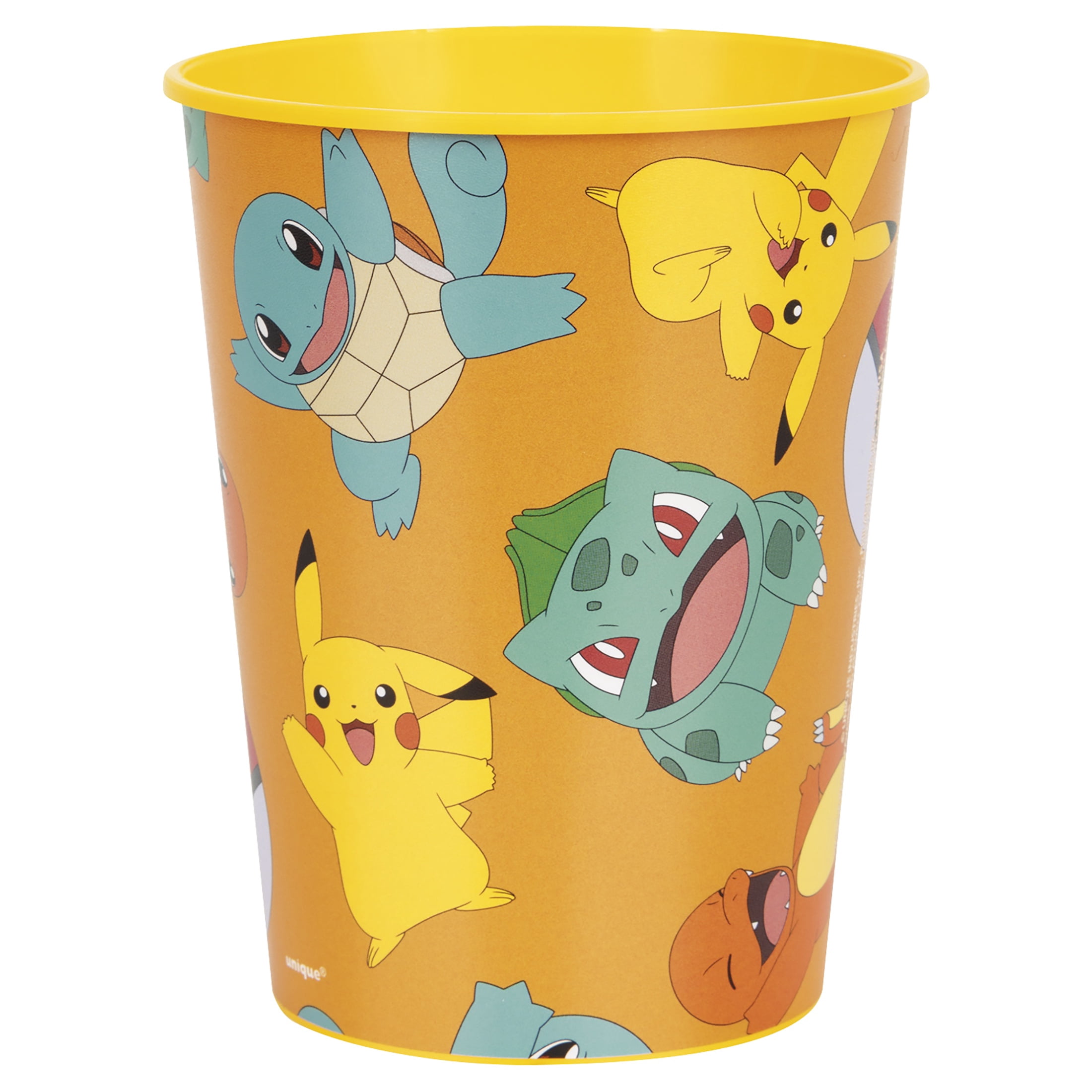 Pokémon 4 Count 16oz Plastic Stadium Cup