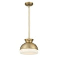 thumbnail image 2 of Crystorama Lighting Group GID-4005-MK-VG Gidget 10" Wide Pendant - Matte Black / Vibrant, 2 of 7