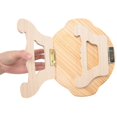 thumbnail image 5 of Bamboo Sofa Tray Table Clip On Side Table Couch Arm With 360 Rotating Phone Holder, Couch Tray For, 5 of 5