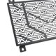 thumbnail image 3 of Reemplazo de la cubierta del tanque de agua de acero inoxidable de la parrilla del radiador de la motocicleta para NINJA 250 300 400 2018+ (negro), 3 of 8
