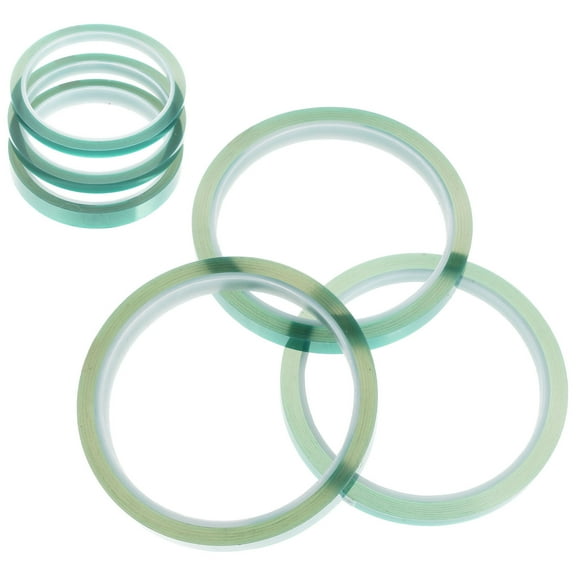 CIMAXIC Heat Resistant Heat Transfer Tape High Temperature Tapes Silicone Adhesive 6Pcs