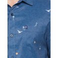 thumbnail image 4 of Ben Hogan Men’s and Big Men’s Conversational Print Short Sleeve Button-Down Golf Shirt, Up to Size 5XL, 4 of 4