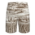 thumbnail image 6 of Naloa Vineyard Landscape 1 Men's Beach Shorts, Surfing shorts, Swim trunks, Quick Dry Swim Trunks for Surfing Beach Fun - 3X-Large, 6 of 9