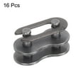 thumbnail image 3 of Unique Bargains 16Pack Chain Connector Link Roller, 5/16' Pitch Carbon Steel Split Links for 05B Chain, 3 of 6