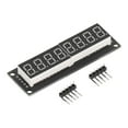 thumbnail image 2 of Digital Display Module, 8 Digit 7 Segment Decimal LED Display Digital Tube Red Light Plug And Play  For Home Use, 2 of 8