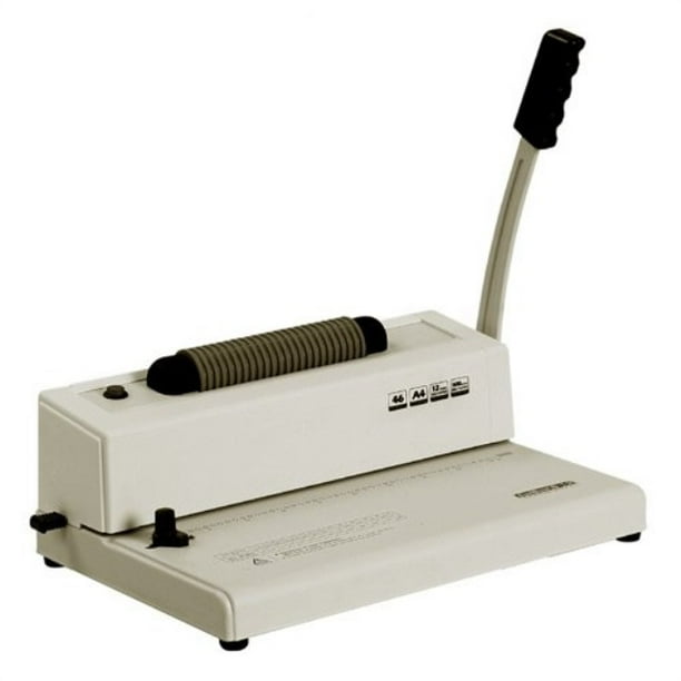 trubind tbs12 coilbinding machine with electric coil inserter