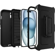 otterbox defender series pro case for apple iphone 15 plus and iphone 14 plus - black