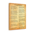 thumbnail image 5 of Scripture Walls 1 Corinthians 13 Love Chapter Gold Christian Wall Art Print Ready to Hang Unframed, 5 of 10