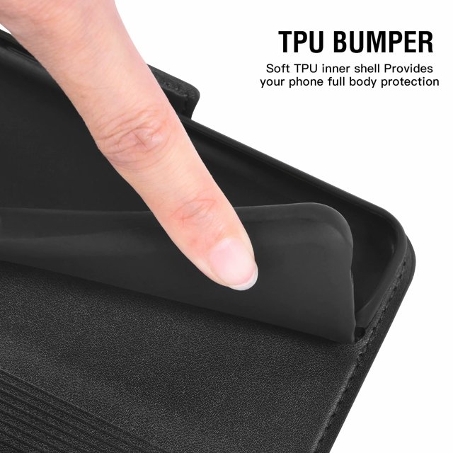 Case for Samsung Galaxy Note-9, Phone Case Leather, Case Flip Case Magnetic Leather Case Protective Cover