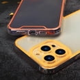thumbnail image 5 of Compatible with iPhone 15 Pro Case Clear Luminous Case Glow in The Dark Noctilucent Luminous Space Nebula Slim Fit Cover Protective Anti Scratch Cases Thin Translucent Protective Case Orange, 5 of 12