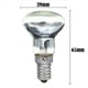 thumbnail image 2 of LáMpara de Lava de Repuesto E14 R39 30W Tornillo en Bombilla Reflector Transparente Bombillas de Luz Puntual Lava Incandescente 10 Pieza, 2 of 5
