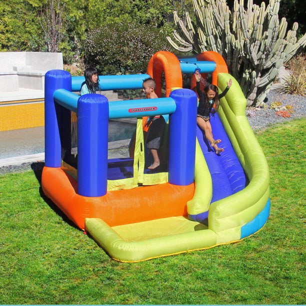 Water Slide w/ Bounce House 