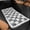 Grey/White-51.1"L x 23.6"W x 1.5"Th, variant on Pet Blanket Bed Black/White 51.1"L x 23.6"W x 1.5"Th Car SUV Travel Use