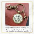 thumbnail image 4 of Gymnastics Coaching Sport Gutsy Goodness Bronze Keychain Great Coach Changes Life Thank You Gift, 4 of 8