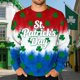 thumbnail image 2 of Camiseta de Cuello Tripulación para Hombres con Impresión Del Día de San Patricio, Manga Larga Superior sin Sombrero para el Uso Casual de Vacaciones, 2 of 9