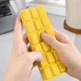 thumbnail image 3 of Squishy Pocket Fidget Squeeze Toy, Slow‑Rise Decompression Play Toy, Stress & Anxiety Relief Sensory Toy for Children Adults, Daily Leisure & Desk Display Gift(Simulated chocolate), 3 of 4