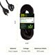 thumbnail image 2 of Cable de extensión Go Green Power GG-13825BK 14/3 SJTW 7,6 m negro, 2 of 7