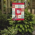 thumbnail image 2 of Carolines Treasures CK5425GF White Dominant Chinchilla Love Flag Garden Size Small multicolor, 2 of 3