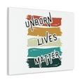 thumbnail image 2 of Scripture Walls Unborn Lives Matter Psalm 127:3 Rainbow Bible Verse Canvas Christian Wall Art Ready to Hang Unframed, 2 of 18