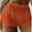 Orange, variant on Loopsun Womens Pajama Shorts, Women's Large Size Thin Casual Solid Color Short Sleeping Pants Black L