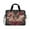 Beautiful and Detailed Deer, variant on 16" Laptop Briefcase for Work Travel Laptop Shoulder Bag Carrying Handbag Laptop Case Butterflies and Circular Motif