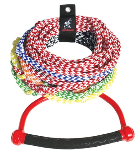Kwik Tek AHSR-8 Airhead Ski Rope, 8-Section by Kwik Tek